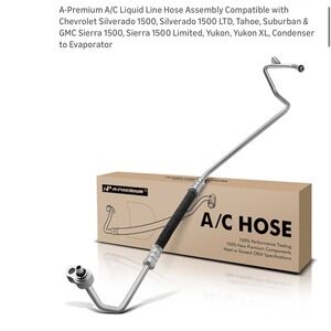 AC Liquid Line Hose Assembly Compatible with Select GM Chevrolet Models